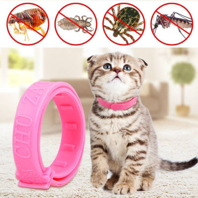 Adjustable Cat Collar Safe Anti Flea Tick Mosquito Protection Pet Dog Neck Strap Supplies Against Mite Repellent Dropshipping