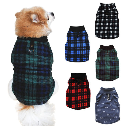 Pet T-shirt Puppy Dogs Sleeveless Costume Clothes Pet Shirt Casual Vests For Small Medium Large Pets Autumn Winter XS-XXXL