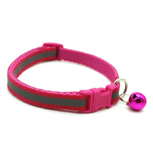 Adjustable 1.0 Nylon Dog Collars Pet Collars With Bells Charm Necklace Collar For Little Dogs Cat Collars Pet Supplies Hot Sale