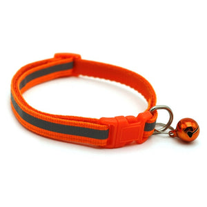 Adjustable 1.0 Nylon Dog Collars Pet Collars With Bells Charm Necklace Collar For Little Dogs Cat Collars Pet Supplies Hot Sale