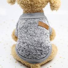 Load image into Gallery viewer, 15 color dog Knit sweater warm winter dog vest classic fashion pet sweater for small dog puppy Breathable t shirt pet supplies