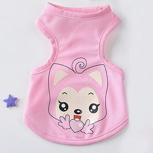 Pet Dog Clothes Summer T Shirt Vest Sports Costume Yorkshire Chihuahua Puppy Pet Dog Clothing Cool Summer Cat Dog Shirt Vest 35