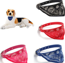 Load image into Gallery viewer, Small Dog Scarf Adjustable Pet Cat Collars Scarf 2019 New Neckerchief Necklace Trigon Pet Accessories Free Shipping 23